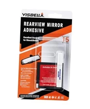 Rearview Mirror Adhesive Repair Kit Rear View Mirror Glue for Windshield 