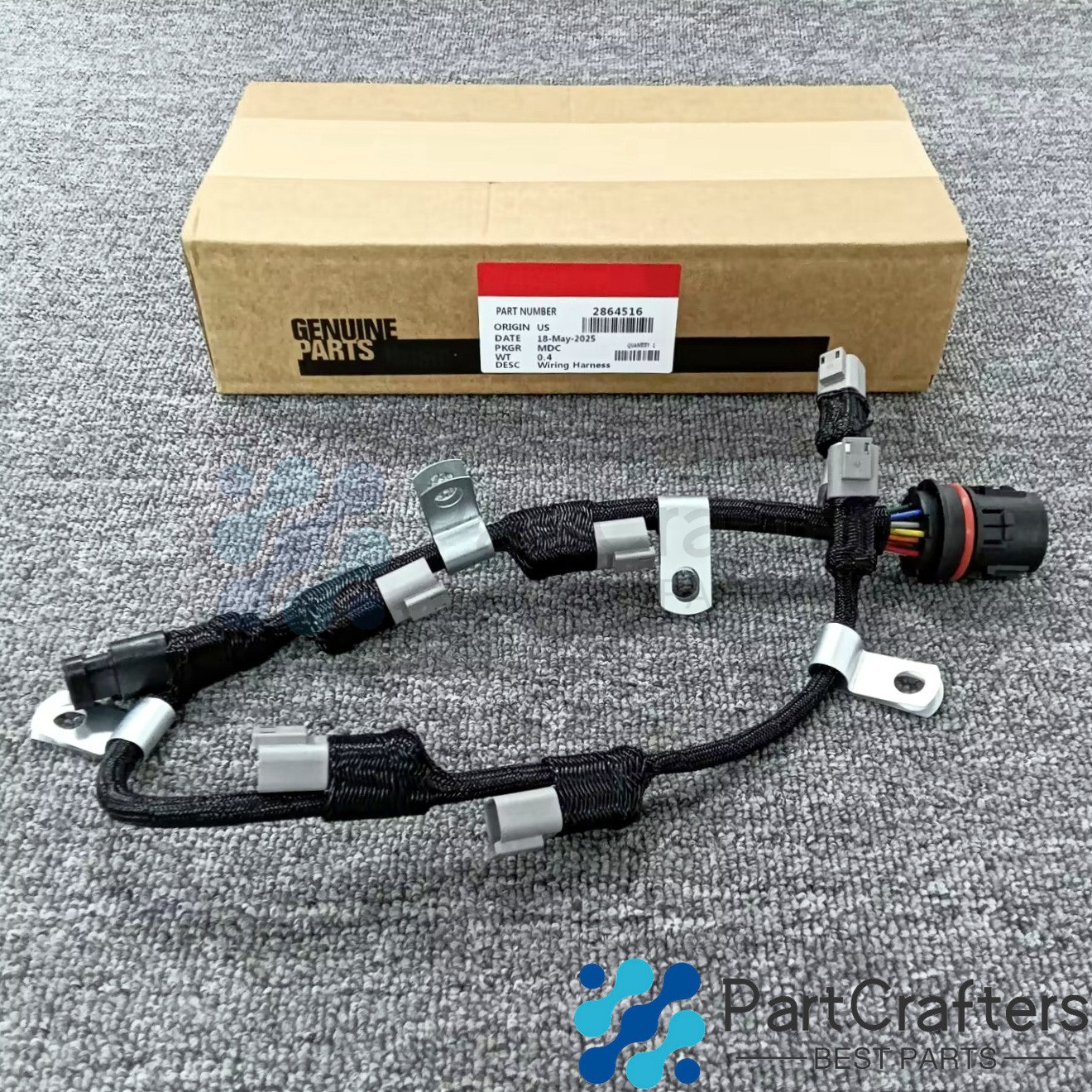 For Cummins ISM QSM M11 Engine Fuel Injector Wire Harness Cable 2864516 4022870