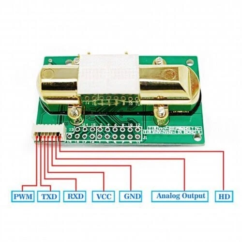 MH-Z14A Infrared Carbon Dioxide Sensor Module Serial Port PWM Analog G2-002 . - Image 3 of 4