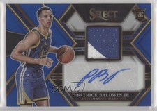 2022 Panini Select Rookie Jersey Blue Prizm 39/49 Patrick Baldwin Jr Auto 1n4f