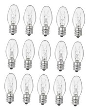 Night Light Bulbs - 4W Dimmable Warm White - E12 Base Night Light Bulbs 4 Watt