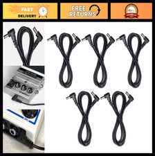 3ft Right Angle DC Power Cables 5.5mm x 2.1mm Male to Male - 5 Pack, Patch Wire
