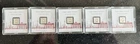 Five, One Gram Geiger Silver Bars in Assay.  Total of five grams of silver.
