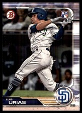 Luis Urias 2019 Bowman #25 San Diego Padres MLB READ FREE SHIPPING AutographDen