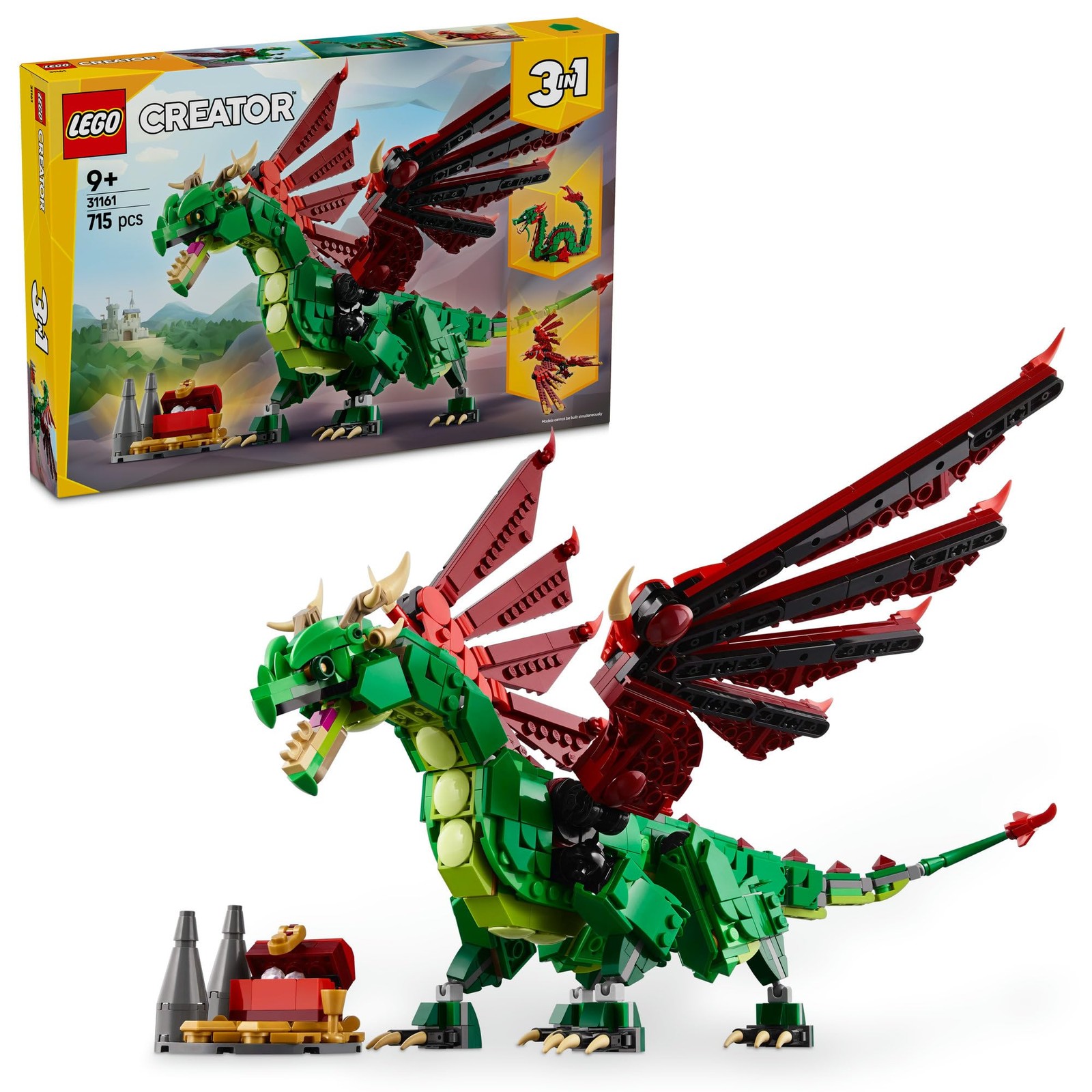 Lego Creator 31161 Medieval Dragon - Brand New - Image 5