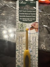 Clover 1007/g 1007 4mm Soft Touch Crochet Hook