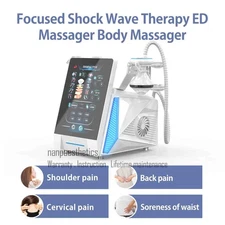 Focus Shockwave Eswt Focused Shock Wave Therapy Machine Muscle Bone Pain Relief
