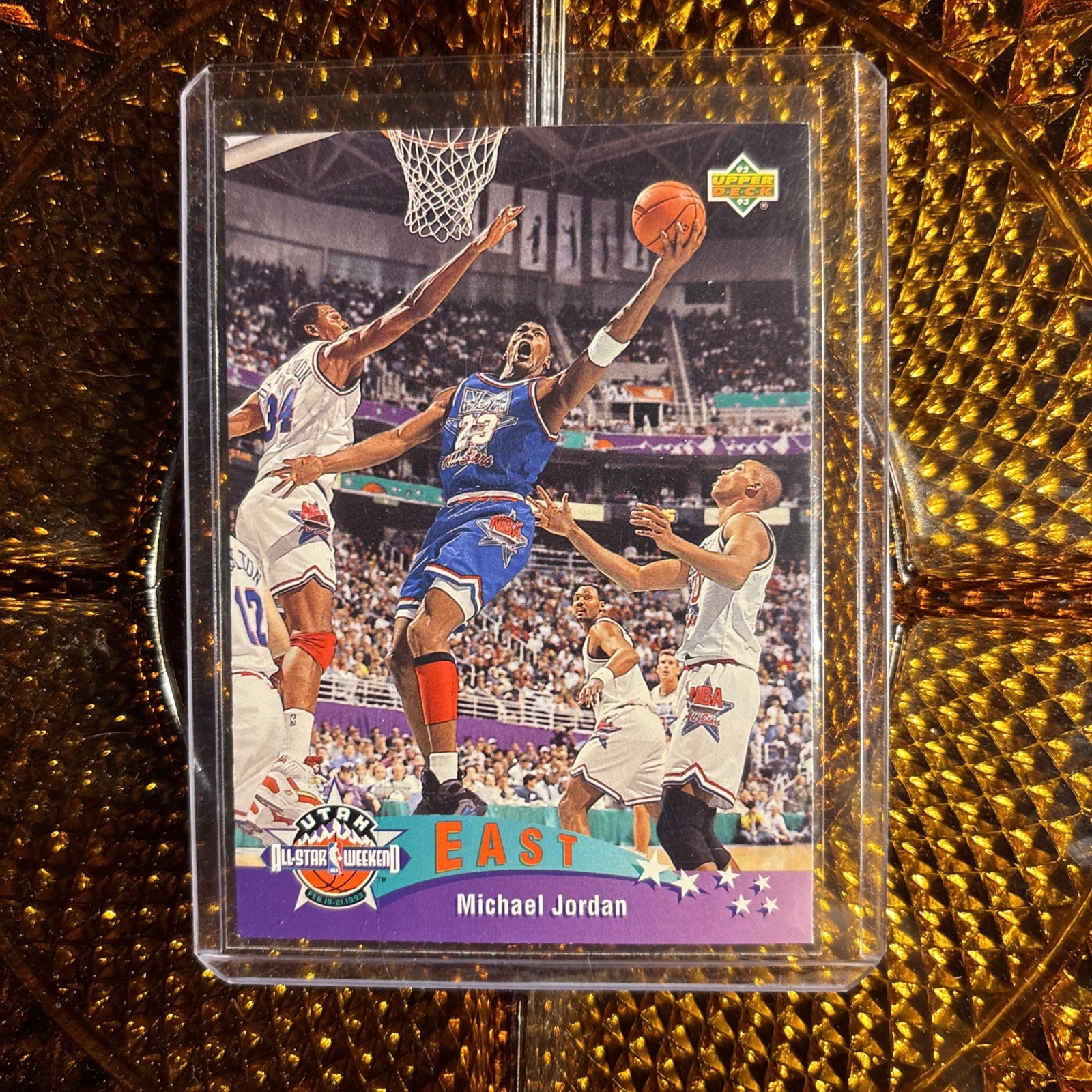 92-93 Upper Deck East All Star Weekend #425 Michael Jordan HOF GOAT!