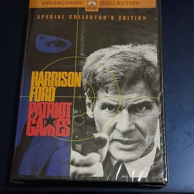 Paramount Patriot Games Movie DVD Special Collector's Edition Harrison Ford Thr 