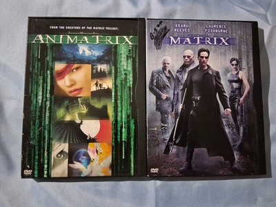 Matrix And Animatrix Dvd's