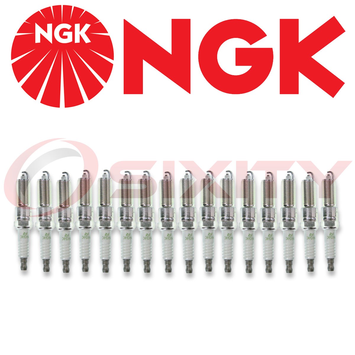 16 PCS NGK V-Power Copper Spark Plugs Set LZTR4A11 Part # 5306