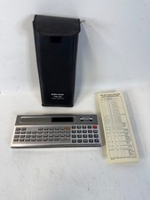 Vintage Radio Shack TRS-80 PC-Pocket Computer Case Guide Parts Or Repair