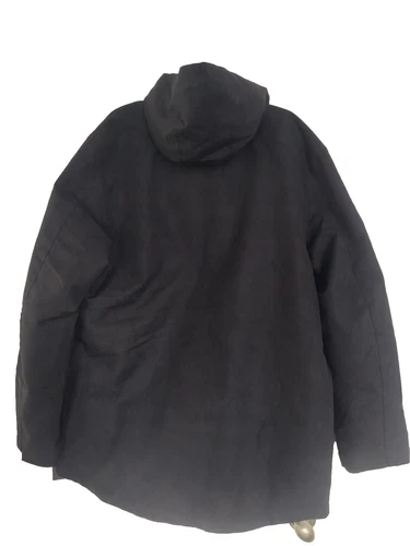 686 Men's Etex snowboard Jacket  size large color black wash out. image 2