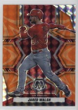 2022 Panini Mosaic Reactive Orange Mosaic Prizm Jared Walsh #112 2k3
