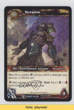 2011 World of Warcraft TCG: Twilight of the Dragons Terrastra #173 READ 1i3