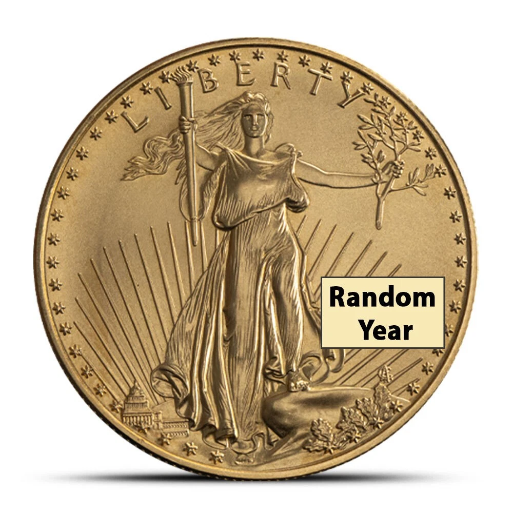 1 oz American Gold Eagle $50 Coin (Random Year) Review