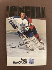 1988-89 Esso NHL All-Star Collection Frank Mahovlich