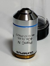 OLYMPUS Plan CN 40X Mikroskop Objektiv Objektiv getestet