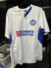 Cruz Azul Jersey Mexican Soccer Football Futbol Liga MX Size L Mexico Vintage