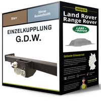 Starre AnhäNgerkupplung für Land Rover Range Rover 94- II Typ P38A G.D.W. NEU