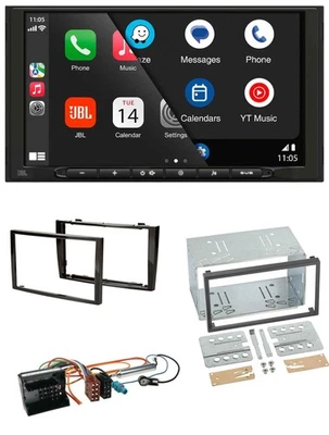 JBL MP3 DAB Bluetooth USB 2DIN Autoradio für Peugeot 308 2007-09 schwarz - Bild 1 von 4