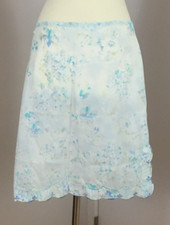 Barbizon SSS Petti Cherie Blue/Green Half Slip