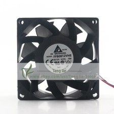 FFB0812VHE DC12V 0.57A 4.56W 8038 80x80x38mm 3-Wire Axial Cooling Original Fan