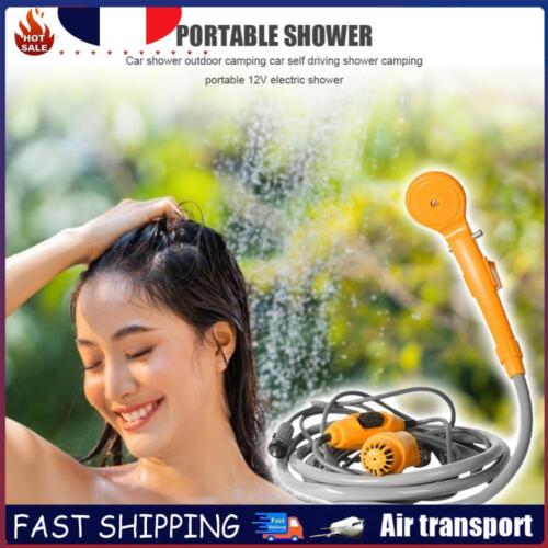 Portable Vehicle-Mounted Shower Kit for Outdoor Camping Travel Car Washer Clean  - Afbeelding 1 van 7