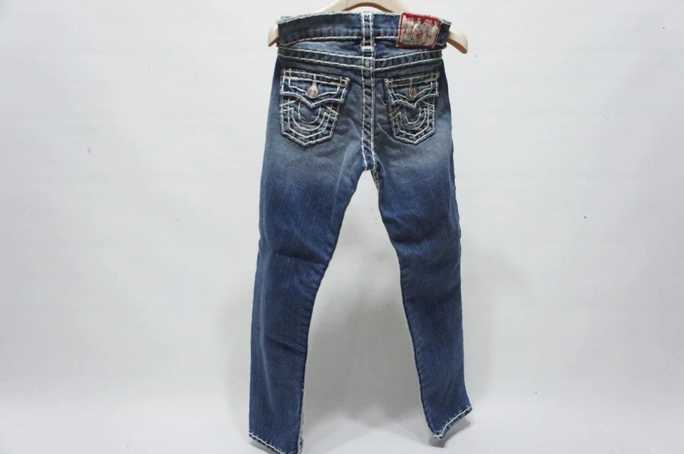 JEANS JULIE SUPER T DE NIÑA TRUE RELIGION CON PUNTADAS BLANCAS 5 Foto 4 de 4