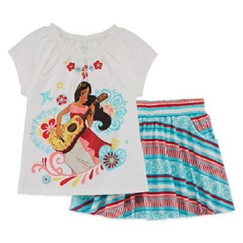 Disney Collection Elena of Avalor Skirt & Top 2-Piece Outfit Toddler Girl 2T NEW - Bild 1 von 1