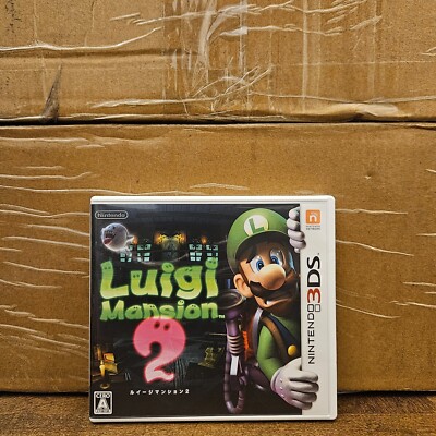 Luigi Mansion 2 Nintendo 3DS Japanese Import  Authentic Tested In Box