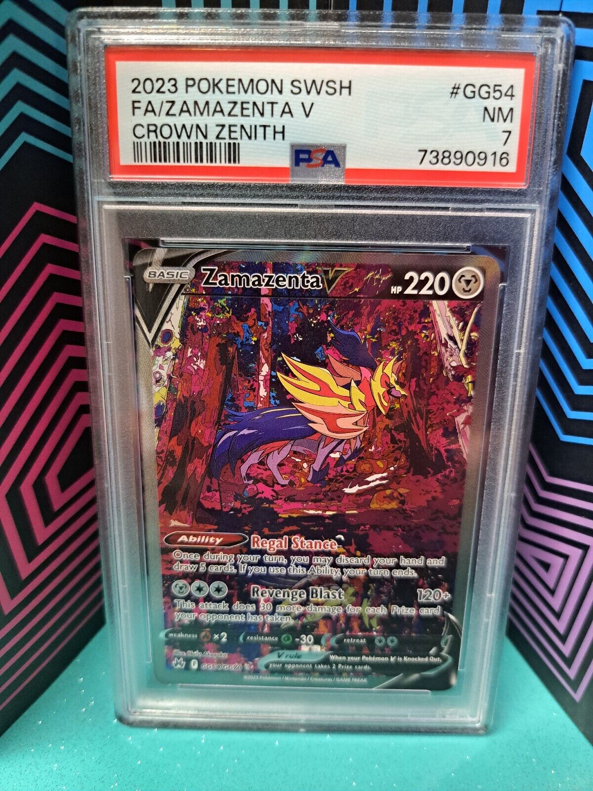 Zamazenta V - Crown Zenith: Galarian Gallery - Pokemon