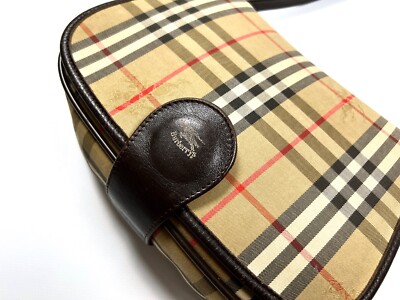Burberry ショルダーバッグ ビンテージ Vintage OLD BURBERRY ショルダーバッグ(専用)