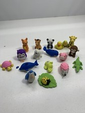 Puzzle Eraser Bundle Lot of 18 Miniature Animal Erasers