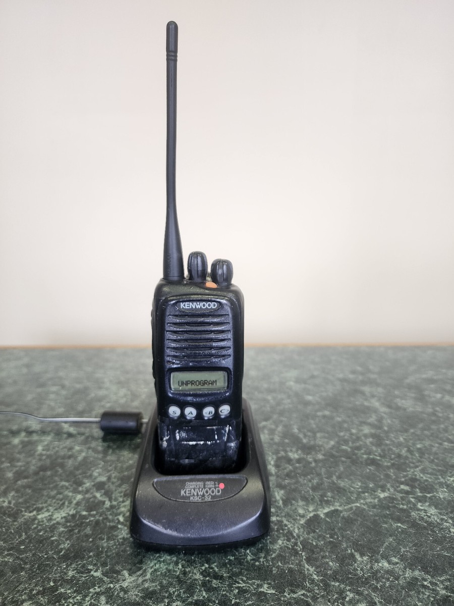 KENWOOD UHF TK-3180-K2, Charger KSC-32, Used Battery | eBay