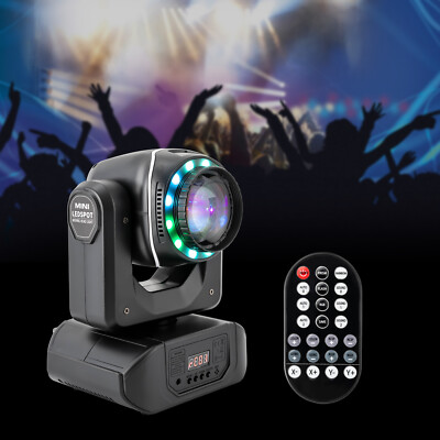 LED Moving Head Light Beam Spotlight Wedding Show Bar Club Effects Rotating Lamp