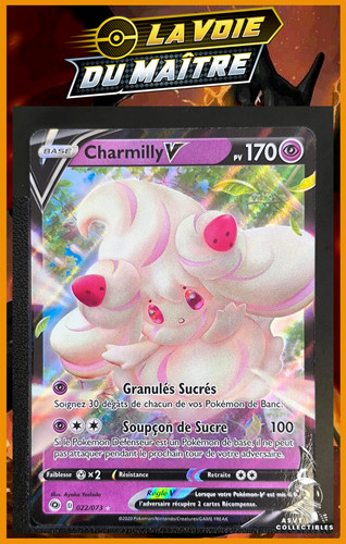 Carte Pokémon Charmilly V 022/073 EB3.5 La Voie Du Maître Epee et Bouclier FR