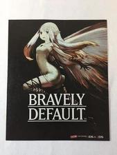 2014 four page video game ad ~ BRAVELY DEFAULT