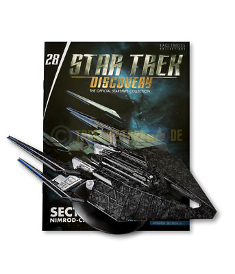 Eaglemoss Star Trek Discovery Section 31 Nimrod-Class Starship Model