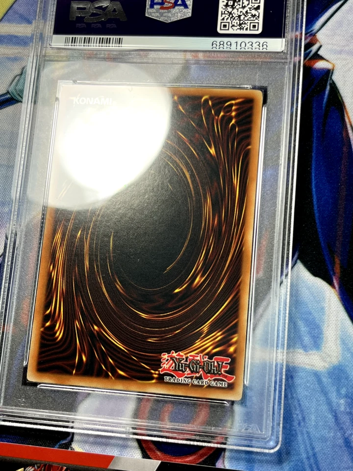 Yugioh Horus The Black Flame Dragon LV8 DR3-EN008 PSA 9 Ultra Rare - Image 4 of 4