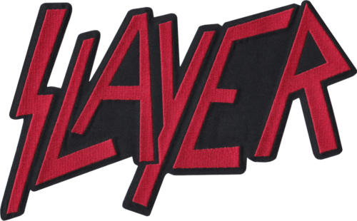 Parche - Slayer Rojo y Negro Extra Grande Logotipo Trasero 9.5" Hierro #57063 - Imagen 1 de 1