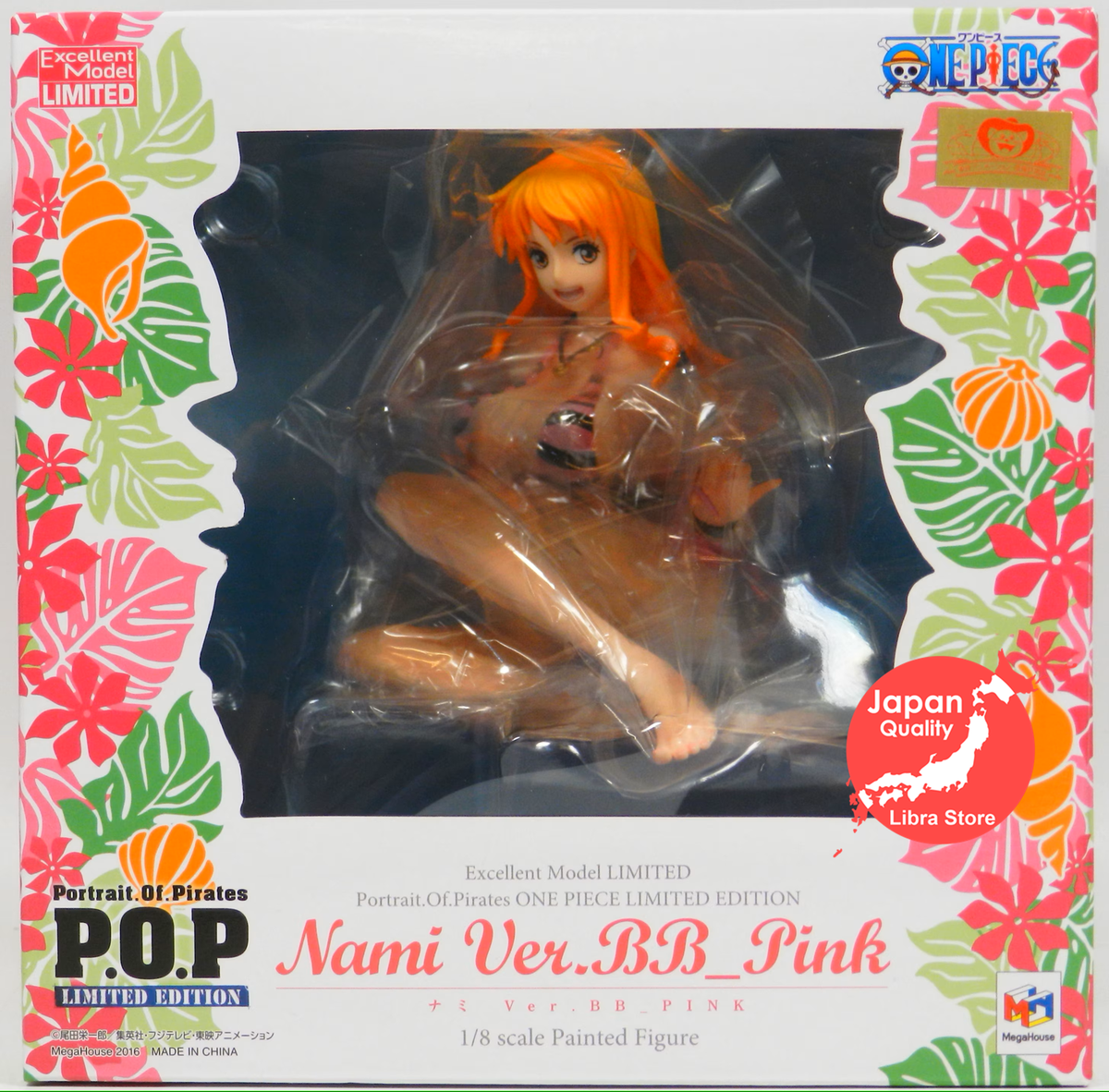 One Piece Portrait.Of.Pirates LIMITED EDITION Nami Ver.BB Pink