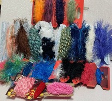 SAMPLE LOT 9 Yds FUN FIBERS Add Texture SCRAPBOOKING CARDS JUNK JOURNALS ARTS