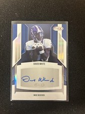 David White 2024 SAGE HIGH SERIES SILVER ROOKIE AUTO #A-DW WESTERN CAROLINA