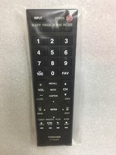 new genuine Toshiba TV Remote l CT-90325 32C100U2 32C100UM 32C110U 32DT1 OEM