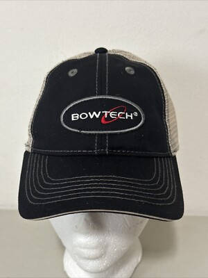 Bowtech Archery Adjustable Lightweight Embroidered Mesh Trucker Hat Cap