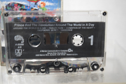 Vtg Prince and the Revolution Around the World in a Day TApe Cassette - Picture 3 of 4