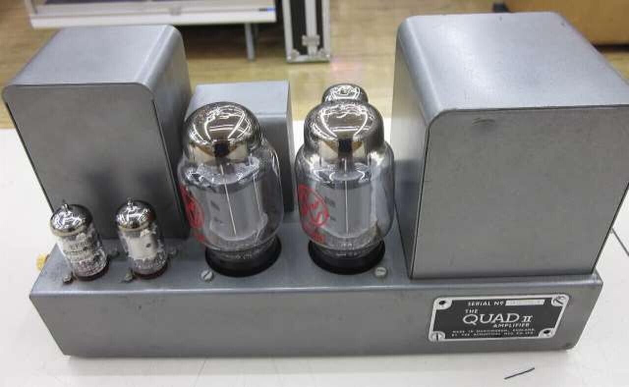 Quad Quad II Tube Mono Power Amp Amplifier 200V from JAPAN