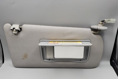 2004-2007 Acura TSX Sun Visor Gray Passenger Mirror OEM Vanity Map Light Shade