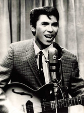 PHOTO CINEMA ACTEUR LOU DIAMOND PHILLIPS LA BAMBA TIRAGE ARGENTIQUE 24 x 17,5 CM